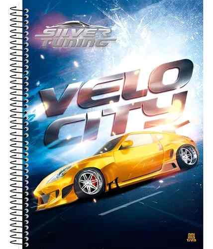 CADERNO 10X1 SILVER TUNNING